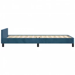 Acquista Giroletto con Testiera Blu Scuro 100x200 cm in Velluto con riferimento GHV-347559 della ditta GARDENHOME