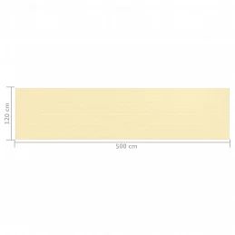 Acquista Paravento da Balcone Beige 120x500 cm in HDPE con riferimento GHV-310918 della ditta GARDENHOME