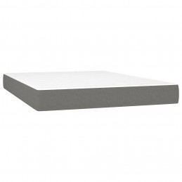 Acquista Giroletto a Molle con Materasso Grigio Scuro 140x200cm Tessuto con riferimento GHV-3128446 della ditta GARDENHOME