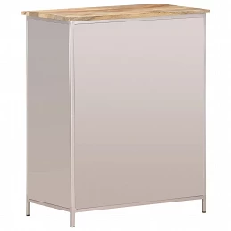 Acquista Credenza 60x35x75 cm in Legno di Mango Grezzo e Ferro con riferimento GHV-323736 della ditta GARDENHOME