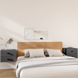 Acquista Comodini a Muro 2 pz Grigio 50x36x40 cm con riferimento GHV-820981 della ditta GARDENHOME