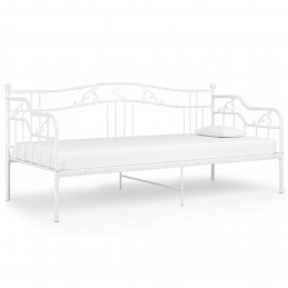Acquista Telaio Divano Letto Bianco in Metallo 90x200 cm con riferimento GHV-324762 della ditta GARDENHOME