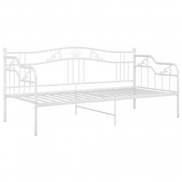 Acquista Telaio Divano Letto Bianco in Metallo 90x200 cm con riferimento GHV-324762 della ditta GARDENHOME