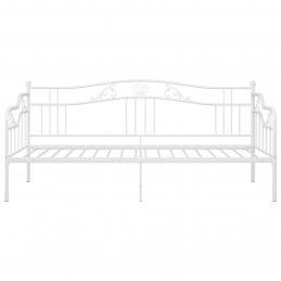 Acquista Telaio Divano Letto Bianco in Metallo 90x200 cm con riferimento GHV-324762 della ditta GARDENHOME