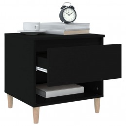 Acquista Comodini 2 pz Neri 50x46x50 cm in Legno Multistrato con riferimento GHV-819535 della ditta GARDENHOME