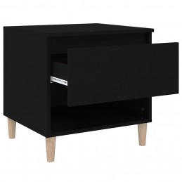 Acquista Comodini 2 pz Neri 50x46x50 cm in Legno Multistrato con riferimento GHV-819535 della ditta GARDENHOME