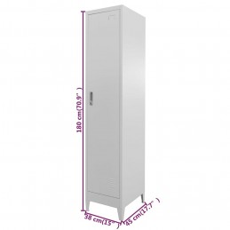 Acquista Armadietto a Chiave 38x45x180 cm con riferimento GHV-244472 della ditta GARDENHOME