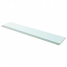 Acquista Mensole in Vetro Trasparente 2 pz 110x20 cm con riferimento GHV-3051589 della ditta GARDENHOME