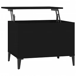 Acquista Tavolino da Salotto Nero 60x44,5x45 cm in Legno Multistrato con riferimento GHV-819573 della ditta GARDENHOME
