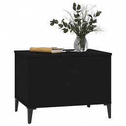 Acquista Tavolino da Salotto Nero 60x44,5x45 cm in Legno Multistrato con riferimento GHV-819573 della ditta GARDENHOME