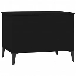 Acquista Tavolino da Salotto Nero 60x44,5x45 cm in Legno Multistrato con riferimento GHV-819573 della ditta GARDENHOME
