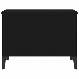 Acquista Tavolino da Salotto Nero 60x44,5x45 cm in Legno Multistrato con riferimento GHV-819573 della ditta GARDENHOME