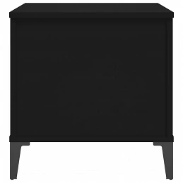 Acquista Tavolino da Salotto Nero 60x44,5x45 cm in Legno Multistrato con riferimento GHV-819573 della ditta GARDENHOME