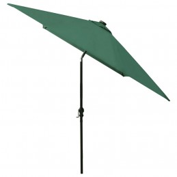 Acquista Ombrellone da Esterni con LED e Palo in Acciaio Verde 2x3 m con riferimento GHV-313786 della ditta GARDENHOME