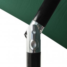 Acquista Ombrellone da Esterni con LED e Palo in Acciaio Verde 2x3 m con riferimento GHV-313786 della ditta GARDENHOME