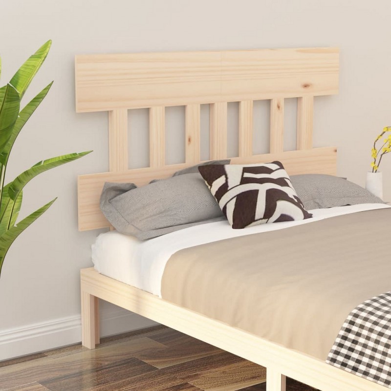 Acquista Testiera per Letto 163,5x3x81 cm in Legno Massello di Pino con riferimento GHV-819130 della ditta GARDENHOME