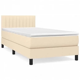 Acquista Giroletto a Molle con Materasso Crema 100x200 cm in Tessuto con riferimento GHV-3140198 della ditta GARDENHOME
