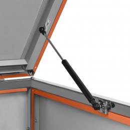 Acquista Copribidone per Spazzatura Singolo 69x77,5x115 cm Acciaio Inox con riferimento GHV-149562 della ditta GARDENHOME