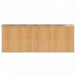 Acquista Capanno Giardino Marrone Chiaro 192x523x223 cm Acciaio Zincato con riferimento GHV-3147475 della ditta GARDENHOME