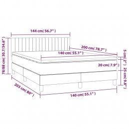 Acquista Giroletto a Molle con Materasso Blu 140x200 cm in Tessuto con riferimento GHV-3140223 della ditta GARDENHOME
