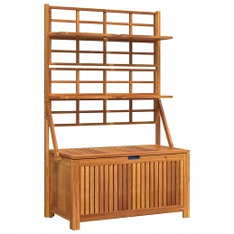 Acquista Contenitore con Traliccio 99x50x160 cm in Legno Massello Acacia con riferimento GHV-318760 della ditta GARDENHOME