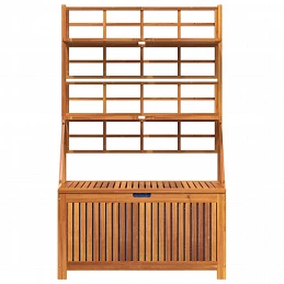 Acquista Contenitore con Traliccio 99x50x160 cm in Legno Massello Acacia con riferimento GHV-318760 della ditta GARDENHOME