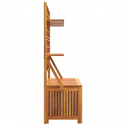 Acquista Contenitore con Traliccio 99x50x160 cm in Legno Massello Acacia con riferimento GHV-318760 della ditta GARDENHOME