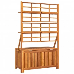 Acquista Contenitore con Traliccio 99x50x160 cm in Legno Massello Acacia con riferimento GHV-318760 della ditta GARDENHOME