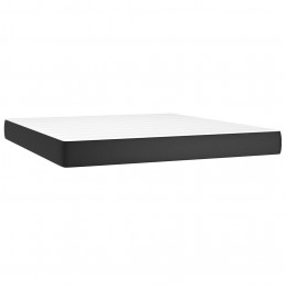 Acquista Giroletto a Molle con Materasso e LED Nero 180x200cm Similpelle con riferimento GHV-3135837 della ditta GARDENHOME