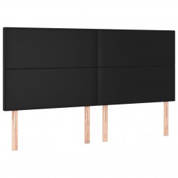 Acquista Giroletto a Molle con Materasso e LED Nero 180x200cm Similpelle con riferimento GHV-3135837 della ditta GARDENHOME