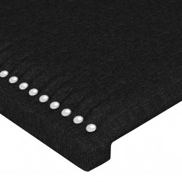Acquista Testiera 2 pz Nera 90x5x78/88 cm in Tessuto con riferimento GHV-3116176 della ditta GARDENHOME