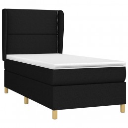 Acquista Giroletto a Molle con Materasso Nero 90x200 cm in Tessuto con riferimento GHV-3128415 della ditta GARDENHOME