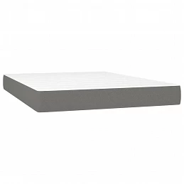 Acquista Letto a Molle Materasso e LED Grigio Scuro 140x200cm in Tessuto con riferimento GHV-3134878 della ditta GARDENHOME