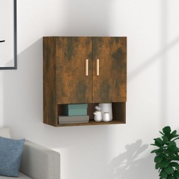 Acquista Armadietto a Muro Rovere Fumo 60x31x70 cm in Legno Multistrato con riferimento GHV-817585 della ditta GARDENHOME
