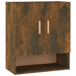 Acquista Armadietto a Muro Rovere Fumo 60x31x70 cm in Legno Multistrato con riferimento GHV-817585 della ditta GARDENHOME
