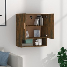 Acquista Armadietto a Muro Rovere Fumo 60x31x70 cm in Legno Multistrato con riferimento GHV-817585 della ditta GARDENHOME