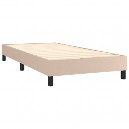 Acquista Giroletto a Molle con Materasso Cappuccino 100x200cm Similpelle con riferimento GHV-3140992 della ditta GARDENHOME