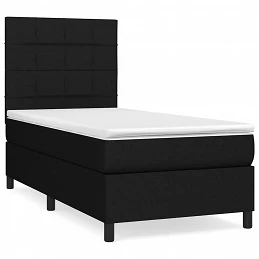 Acquista Giroletto a Molle con Materasso Nero 100x200 cm in Tessuto con riferimento GHV-3141755 della ditta GARDENHOME