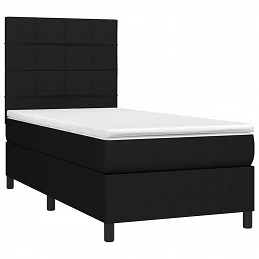 Acquista Giroletto a Molle con Materasso Nero 100x200 cm in Tessuto con riferimento GHV-3141755 della ditta GARDENHOME