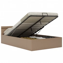 Acquista Giroletto Idraulico con LED Cappuccino Similpelle 140x200cm con riferimento GHV-285561 della ditta GARDENHOME