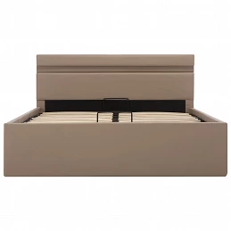 Acquista Giroletto Idraulico con LED Cappuccino Similpelle 140x200cm con riferimento GHV-285561 della ditta GARDENHOME