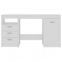 Acquista Scrivania Bianca 140x50x76 cm in Legno Multistrato con riferimento GHV-3054780 della ditta GARDENHOME