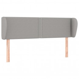 Acquista Testiera ad Orecchio Grigio Chiaro 147x23x78/88 cm in Tessuto con riferimento GHV-3117002 della ditta GARDENHOME