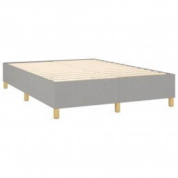 Acquista Giroletto a Molle con Materasso Grigio Chiaro 140x200cm Tessuto con riferimento GHV-3137077 della ditta GARDENHOME