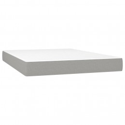 Acquista Giroletto a Molle con Materasso Grigio Chiaro 140x200cm Tessuto con riferimento GHV-3137077 della ditta GARDENHOME