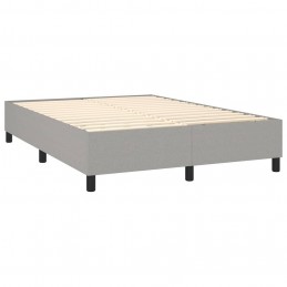Acquista Letto a Molle Materasso e LED Grigio Chiaro 140x200 cm Tessuto con riferimento GHV-3138557 della ditta GARDENHOME