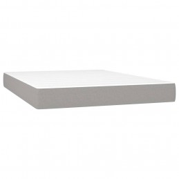 Acquista Letto a Molle Materasso e LED Grigio Chiaro 140x200 cm Tessuto con riferimento GHV-3138557 della ditta GARDENHOME