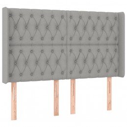 Acquista Letto a Molle Materasso e LED Grigio Chiaro 140x200 cm Tessuto con riferimento GHV-3138557 della ditta GARDENHOME