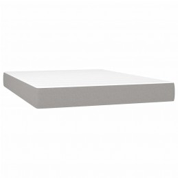 Acquista Letto a Molle Materasso e LED Grigio Chiaro 140x200 cm Tessuto con riferimento GHV-3138237 della ditta GARDENHOME