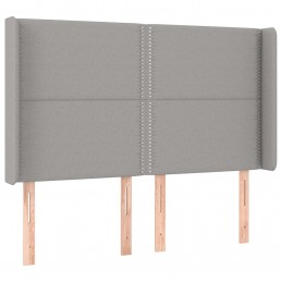 Acquista Letto a Molle Materasso e LED Grigio Chiaro 140x200 cm Tessuto con riferimento GHV-3138237 della ditta GARDENHOME